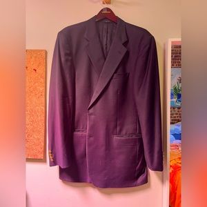 Like new Brooks Brothers blazer.  Black with gold buttons. 100% wool. 45 LG.